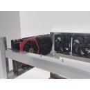 13 GPU Alu Mining Frame 120mm L&uuml;ftervorbereitung