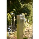 95cm Wassersäule Edelstahl 1/2 Zoll mit Schlauchhalter 1/2" AG-unterhalb