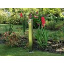 95cm Wassersäule Edelstahl 1/2 Zoll mit Schlauchhalter 1/2" AG-unterhalb