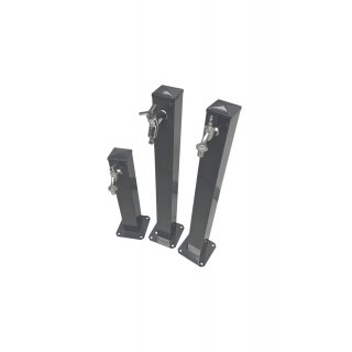 Wassersäulen Anthrazit 95cm 3/4 Geka