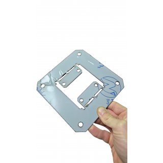 Fußplatte für Kaltrauchgenerator