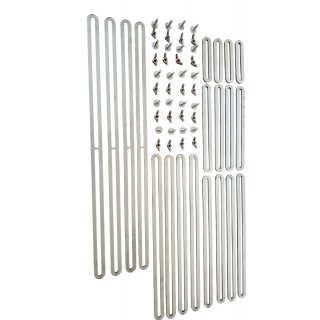 Treppenschablone Aluminium Stärke 4mm Länge 100mm-500mm