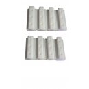 Planfräsvorrichtung für Oberfräsen 30x30mm Konstruktionsprofil 8x Nutgleiter Form B