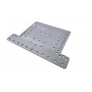 Planfräsvorrichtung für Oberfräsen 40x40mm Konstruktionsprofil 8x Nutgleiter Form I