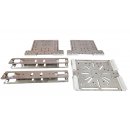 Planfräsvorrichtung für Oberfräsen 40x40mm Konstruktionsprofil 8x Nutgleiter Form I