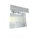 Treppenschablone Aluminium Stärke 4mm Länge...