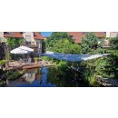 3 m Sonnensegelmast Rund 48,3mm